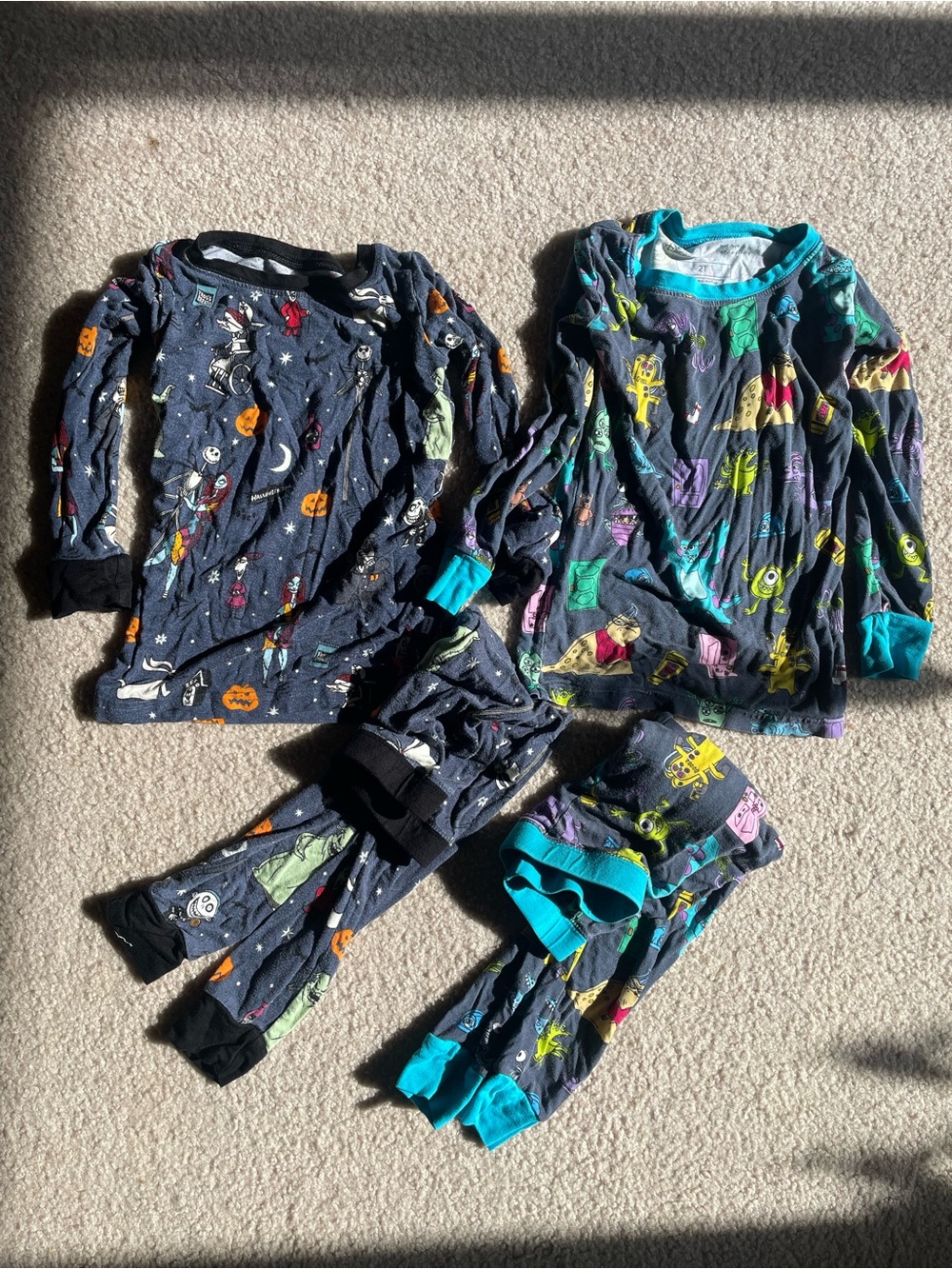 Little Sleepies Disney 2 piece BUNDLE 2T